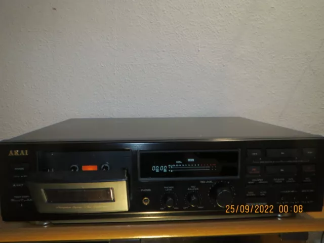 AKAI Stereo Cassette Deck DX-49 Kassetten MC Sound Musik Dolby MPX Filter HiFi
