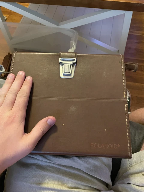 Leather Polaroid Land Camera Case - Case Only - Great Condition