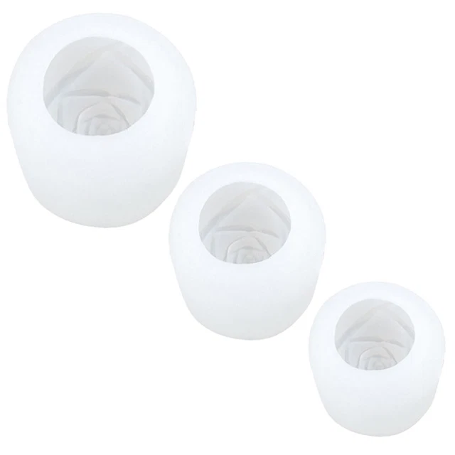 Moldes de rosa de silicona para pasteles jabón para decoración moldes para hacer dulces