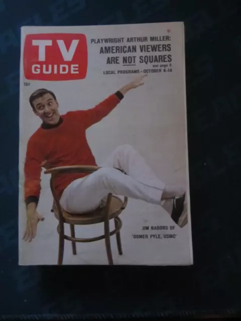 TV Guide October 1966 Jim Nabors Gomer Pyle USMC Los Angeles No Label