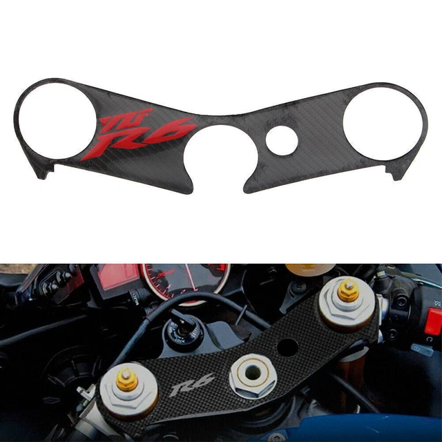 Maniglia in fibra di carbonio look yogo cover stick protettivo per Yamaha YZF R6 2006-2017 2016