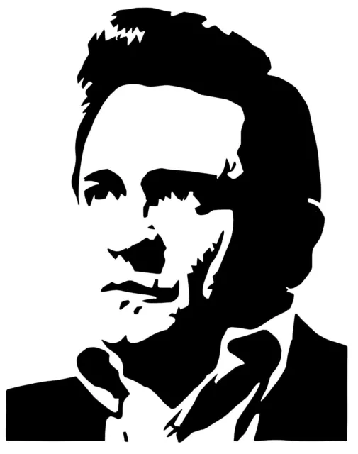 Johnny Cash Mylar Stencil Craft Home Decor Painting Wall Art 190 Micron