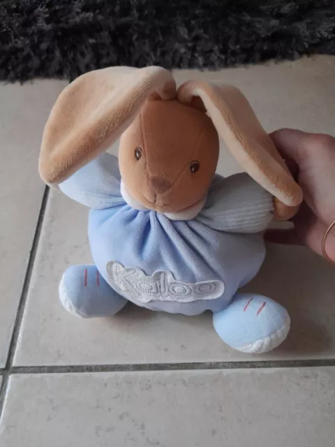 Doudou Peluche Lapin Bleu Kaloo