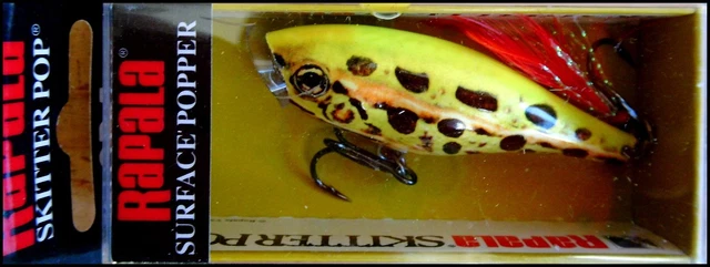 RAPALA  SKITTER POP SP 5 cm LFL (Live Leopard Frog) color