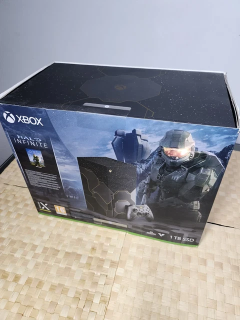 Microsoft Xbox Series X - 1To - Halo : Infinite Edition noir