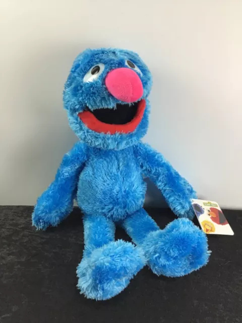 Sesamstrasse,Plüschtier,Plüschfigur,Grobi,Muppet,blau,44cm,Schlenker