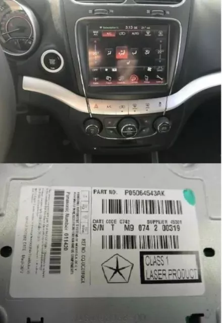 Codice Radio Uconnect 8.4 FIAT FREEMONT