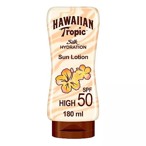 Hawaiian Tropic Silk Hydration Protective Sun Lotion Sonnencreme LSF 50, 180