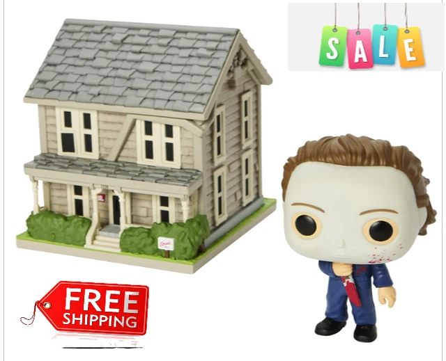 Spirit Halloween Michael Myers with House Funko Pop Figure Town