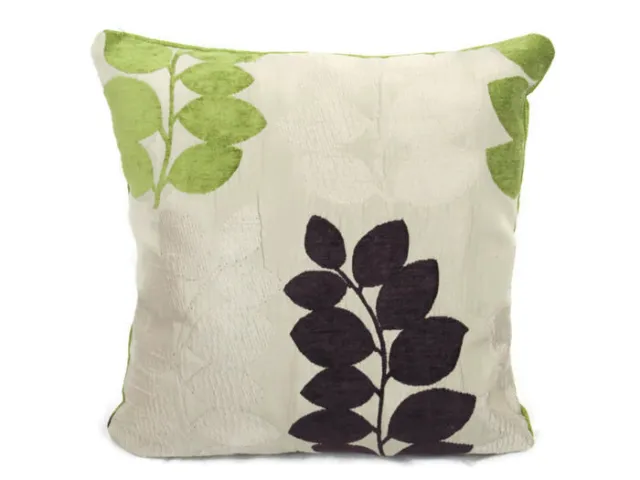 18"- 45 cm Green/Purple Leaf Cushion and cover sets 2 x, 4 x , 6 x