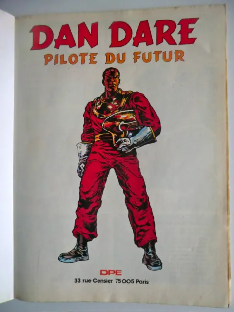 Seltene Vintage Französische Ausgabe - ""Dan Dare Pilote Du Futur"" Comicbuch Nr. 1 Album 3