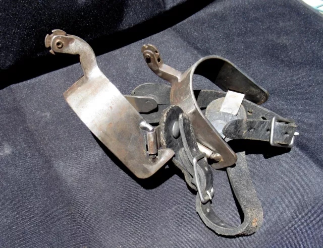 Vintage Hand Made Western Spurs & Straps Vintage Hand Made Western Spurs & Straps