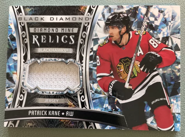 2022-23 UD Black Diamond Diamond Mine Relics Patch #DMA-PK Patrick Kane