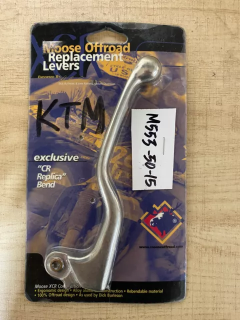 NOS 1993-UP KTM Clutch Lever Non HYD Moose Off Road Part # M553-50-15 - New