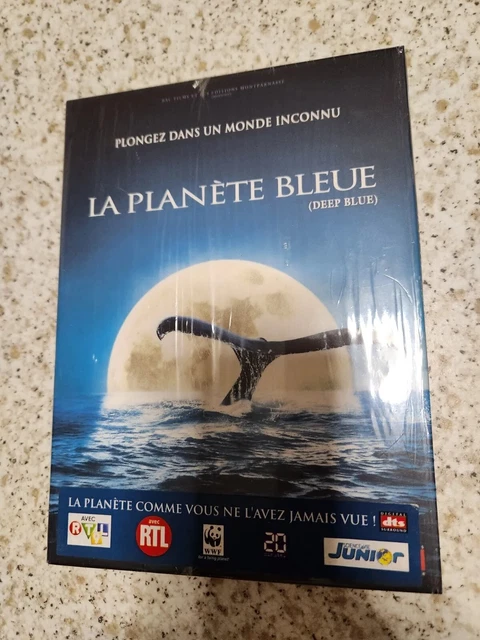 DVD LA PLANÈTE BLEUE - Documentaire Découverte Monde Marin Neuf Blister