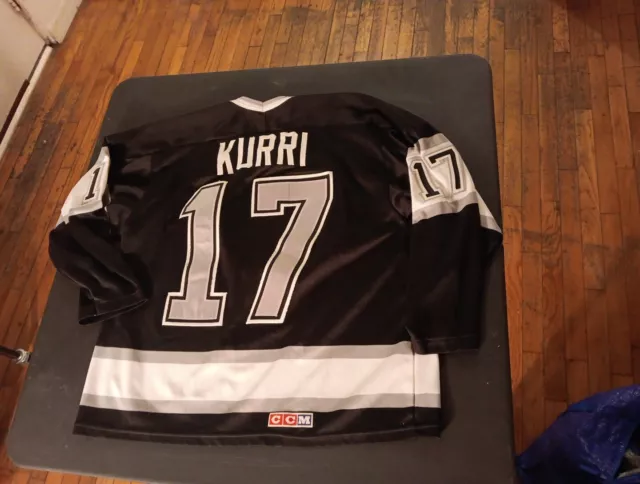 Jari Kurri Jersey Los Angeles Kings CCM Hockey Jersey NHL