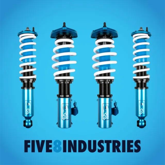 Five8 Industries Coilovers Height Adjustable For Nissan 240Sx S13 1989-1994