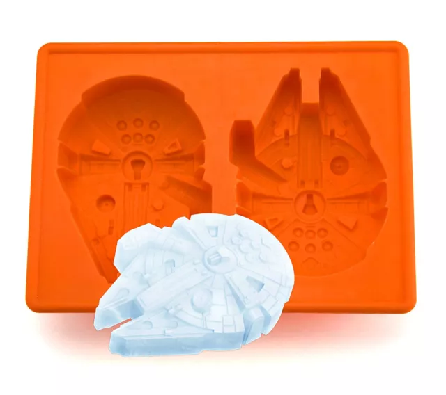 Star Wars Party Millennium Ice Tray Cube Chocolate Jello Silicone Molds Kid Fun
