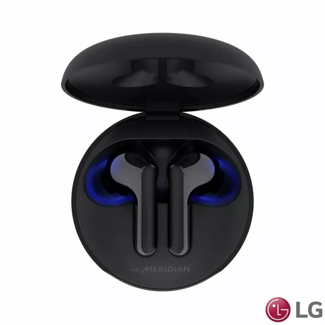 LG TONE FN6 kostenlose echte drahtlose In-Ear-Kopfhörer HBS-FN6.ABEUBK schwarz