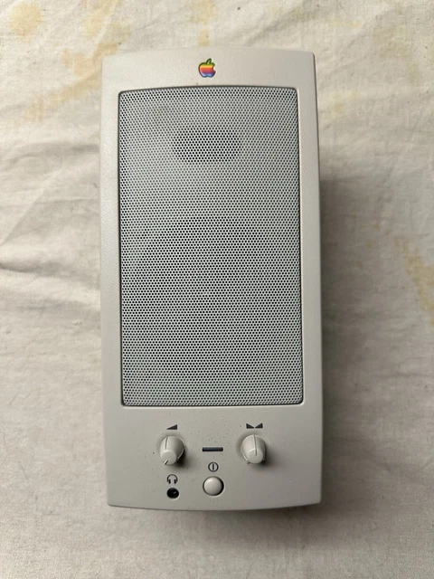 APPLEDESIGN APPLE POWERED Computer Speaker M6082 Brand New - One
