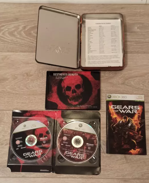 Gears of War - Limited Collector's Edition (Xbox 360, 2006)