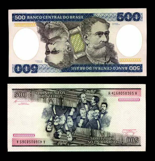 Brazil 500 Cruzeiros P 200 b ERNANE & AFFONSO UNC