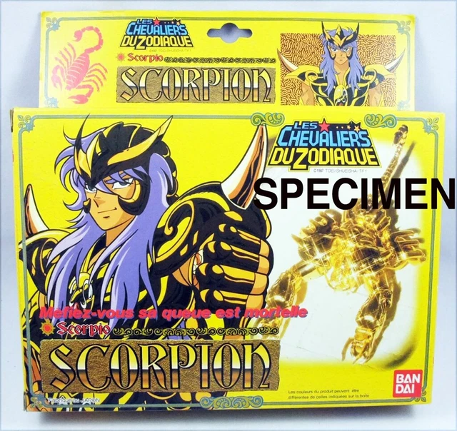 SAINT SEIYA FIGURINE Chevalier d'or Gémeaux - Chevaliers Zodiaque Bandai 1987 EUR 139,99