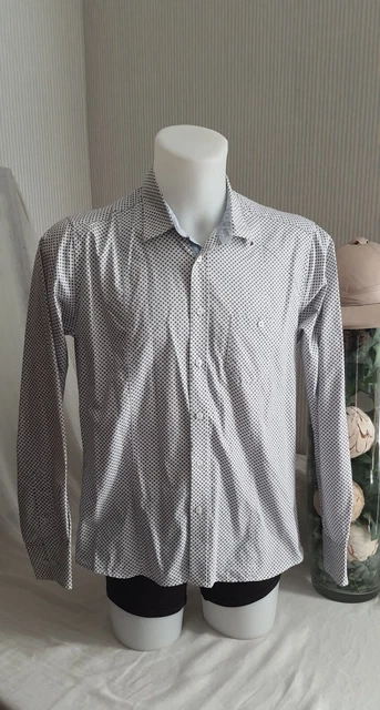 Chemise Homme Devred Grise Unie - Taille 5 (XL) - Occasion Très Bon état