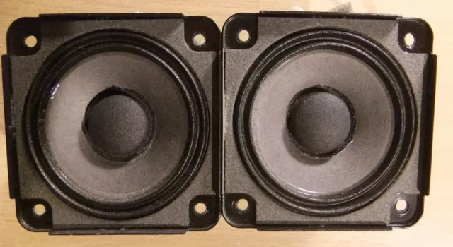 2 X Bose Drivers Loud Speakers Full Range 2.55 inch 4 Ohm, 30 Watts RMS