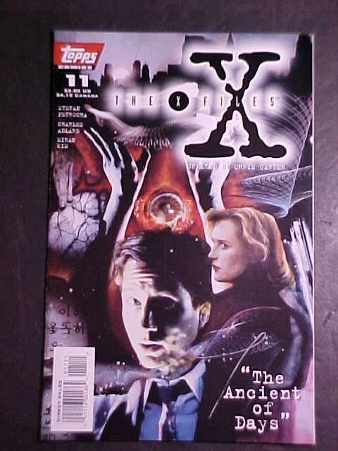 The X-Files #11! "The Ancient Of Days"! Nm- 1995 Topps Comics