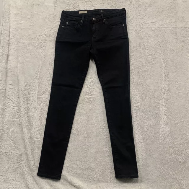 AG Adriano Goldschmied Jeans Womens 29R The Legging Ankle Super Skinny Dark Blue