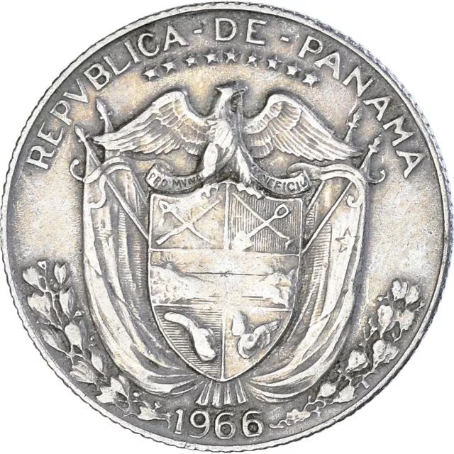 [#1354689] Monnaie, Panama, 1/4 Balboa, 1966