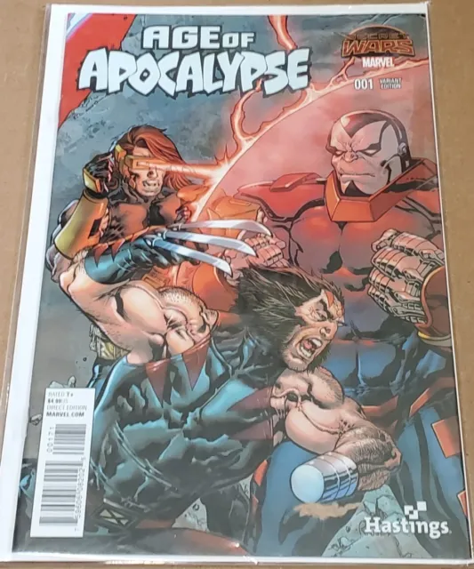 Age of Apocalypse #1 (Secret Wars)  Hastings Variant Comic Marvel Book