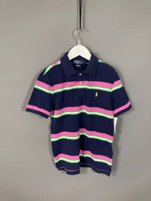 Poloshirt RALPH LAUREN KURZARM - klein 8 Jahre - neu mit Etikett - Jungen