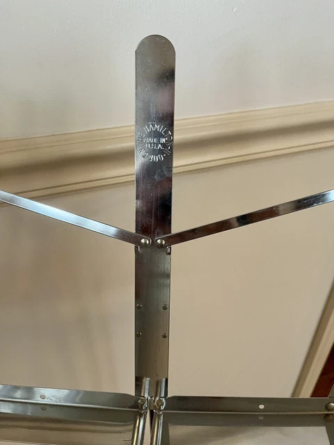 The Hamilton No 400-N Folding Chrome Music Stand - Adjustable