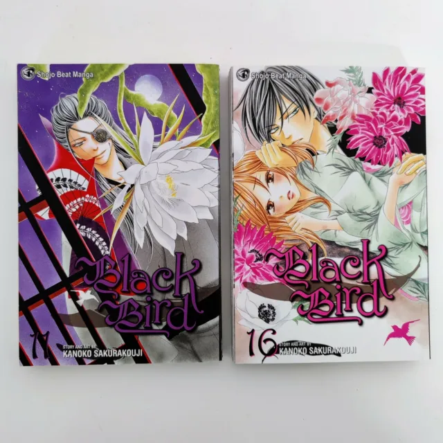 Black Bird - Kanoko Sakurakouji, Volumes 11 & 16 English Shojo Beat Manga