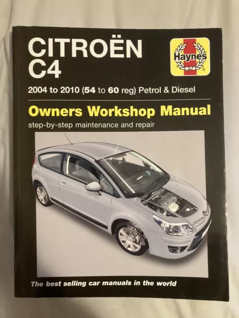 Citroen C4 Petrol & Diesel (04 – 10) Haynes Repair Manual (Paperback)