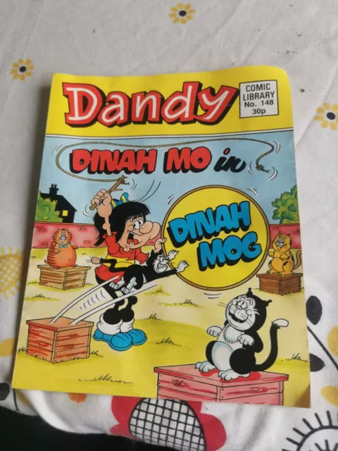 COMIC - Classic Dandy Comic Library No 148 Dinah Mo In Dinah Mog VGC
