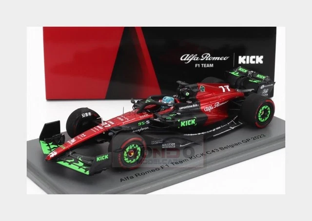 Spark 1:64 Alfa Romeo F1 C43 #77 - Las Vegas GP 2023 - Valtteri Bottas - Modèle Y358