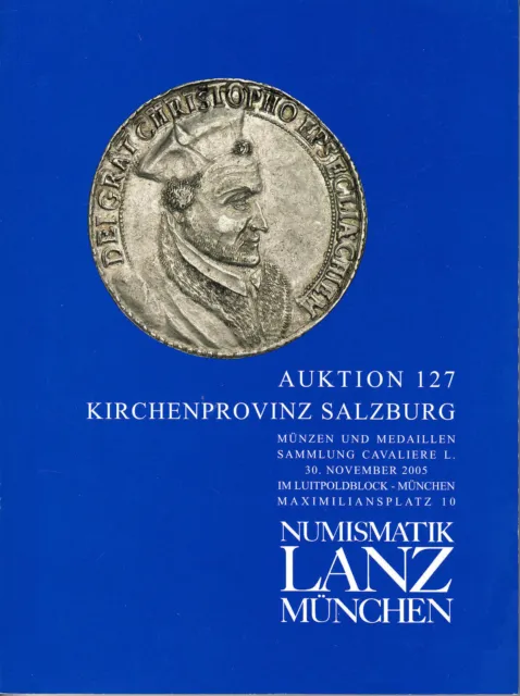 FITZ Katalog Lanz Auktion 127 Kirchenprovinz Salzburg Sammlung Cavaliere  ^KOP3