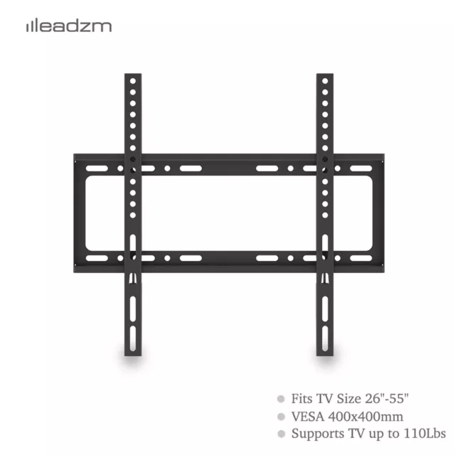 Universal TV Wall Mount Bracket Spirit Bubble Level for 26-55 Inch TVs