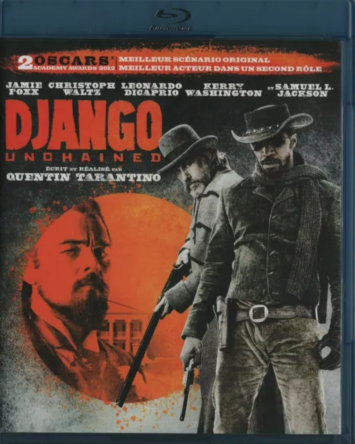 Django unchained - Quentin Tarantino - Jamie Foxx - Blu-Ray HD en parfait état