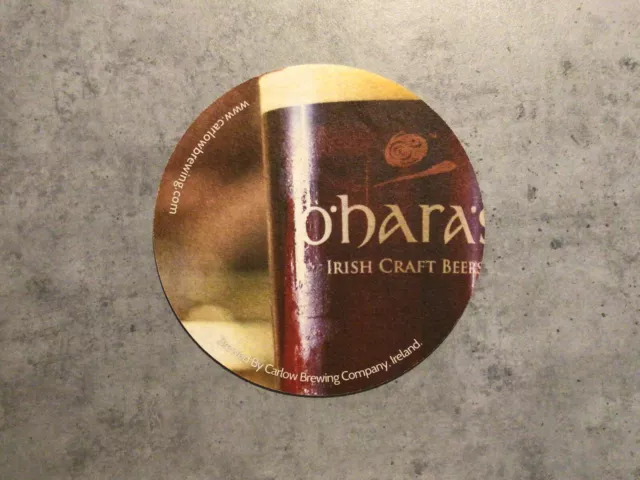 Coaster Beermat O'Hara's Beer Lid - Irish Craft Beer Oharas