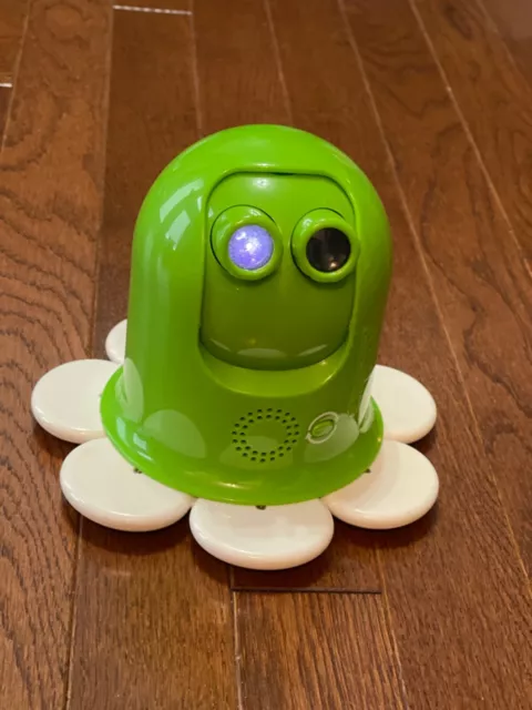Discovery Kids 2012 Green Daisy Bloom proyección reloj alarma probado funciona