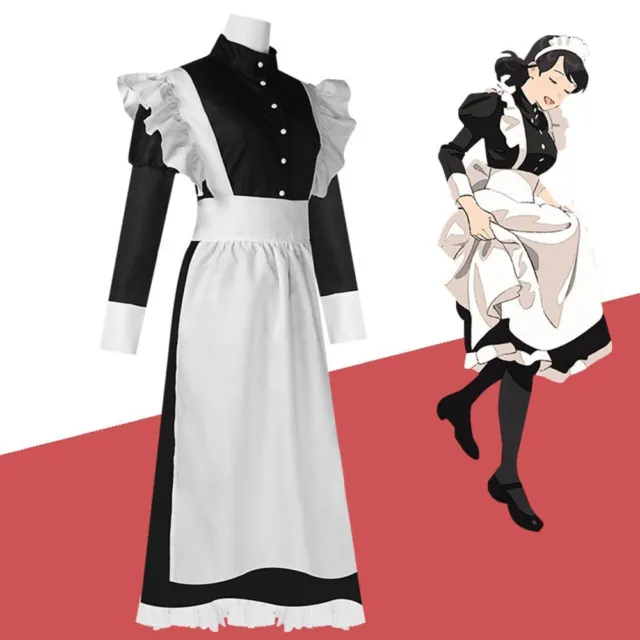 Japanese Cafe Costume Male Maid Costume Costumes Outfit Uniform Cosplay Dress