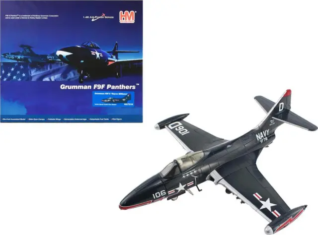 Grumman F9F-5 Panther Aircraft VF-781 Royce Williams Action Speak Louder than by