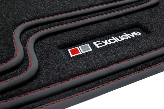 Ligne Exclusive Tapis de Sol pour Dacia Duster 2 II Année Fab. 01/2018- 2