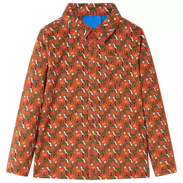 Chemise pour enfants rouillé clair 92 E0R6