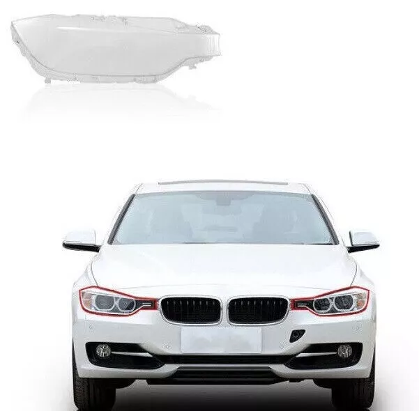 RIGHT HEADLIGHT LAMP GLASS LENS COVER LAMPSHADE fits BMW F30 F31 LCI 2015-2018