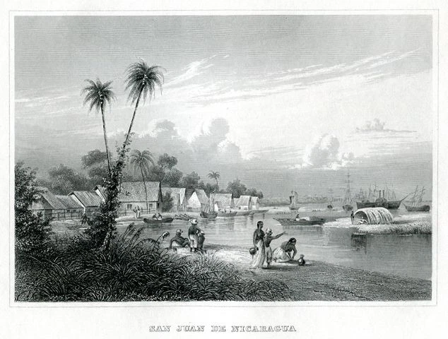 San Juan de Nicaragua - Stahlstich 213395